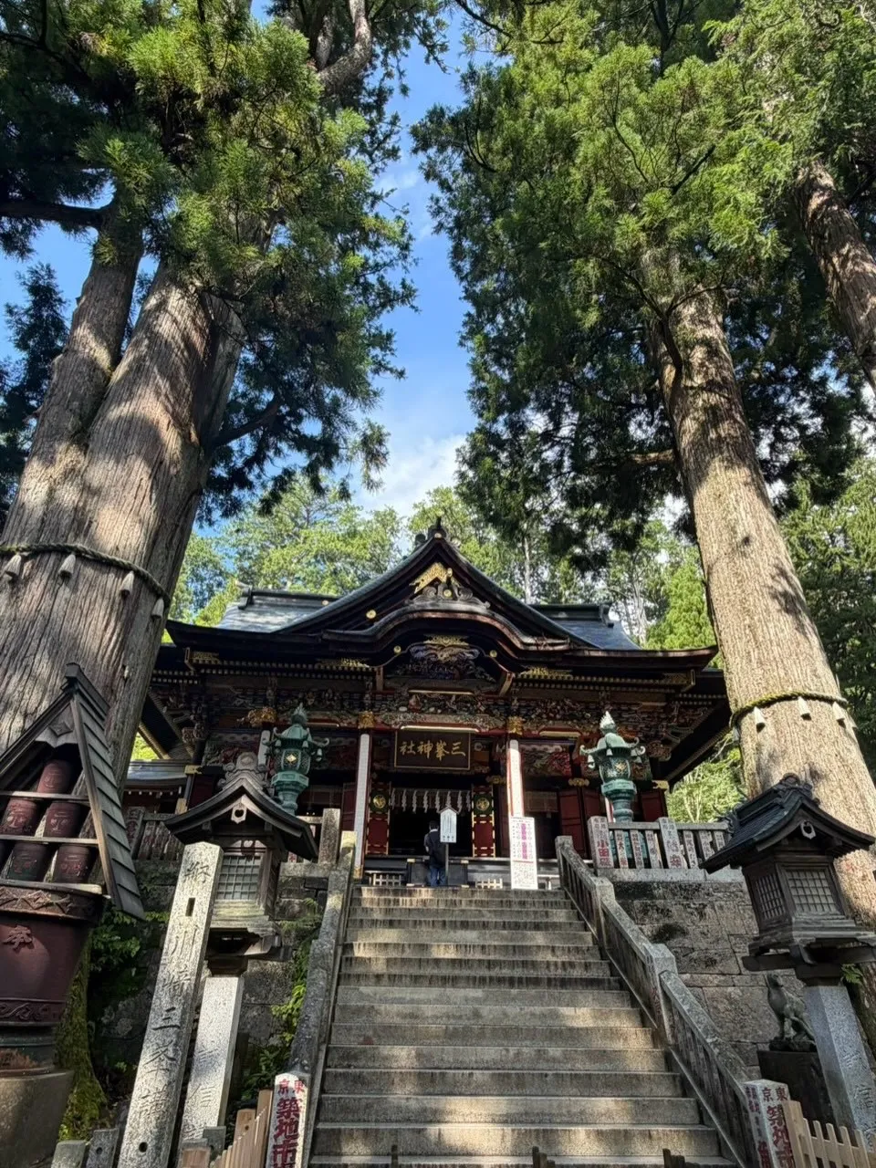 三峯神社（埼玉県秩父市）に参拝してきました⛩️